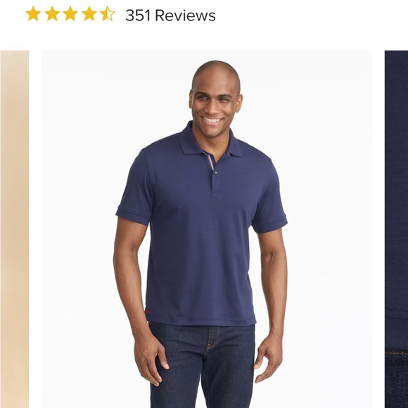 Untuckit BNWT xl dashmino wrinkle free polo - Picture 4 of 6